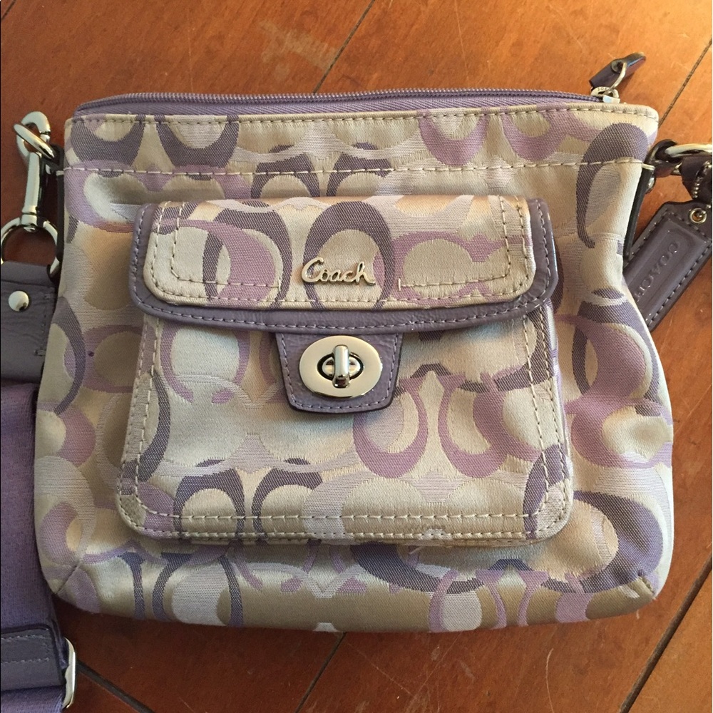 Coach cross body bag